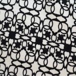 New York & Company Black white Cotton Sleeveless Romper. Size Medium. Photo 6