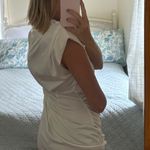 White padded dress Size L Photo 1