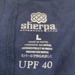 Sherpa Adventure Gear NWT ‘Maya’ top inverted lace inset back L Blue Size L Photo 3