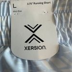 Xersion NWT Women's  Athletic Running Shorts Quick Dry Workout‎ Shorts Blue Sz L Photo 4