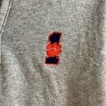 Champion Clemson Tigers Gray Quarter-Zip Sweatshirt Size Medium Photo 1