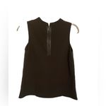 Deby Debo Faux Leather Rose Embossed Mesh Lined Tank Top Size S Black Photo 1