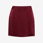 Rumored Kerrigan Mini Skirt Merlot‎ Red Size 8 Photo 3