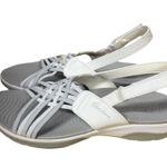 Skechers Sketchers Arch Fit Reggae Style White Sandals Womens Size 10 Arch Supoort Photo 0