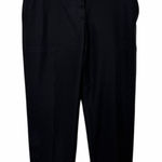 COS  Slim Tapered Wool Blend Pants Womens Trouser Black Size 4 Photo 0