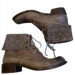 Gianni Bini Leather Combat Ankle Boots, Sz 7.5 Photo 8