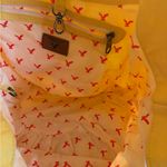 American Eagle  Yellow Trendy Canvas Shoulder Bag Purse Boho Handbag Tote Summer Photo 7
