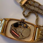 Vintage Harley Ronda watch movement Swiss rhinestone bracelet watch Photo 14