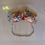 The Bikini Lab  Tropical Oasis Bandeau Bikini Top size L floral Photo 6