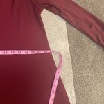 A New Day Maroon V-neck Long sleeves dress Photo 9