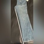 Michael Kors NWT  High Rise Flare Leg Pocketed Sailor Jeans Photo 6