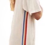 Spiritual Gangster Nico Rainbow T Shirt Dress Mini Oversized Small New with Tags Photo 1