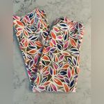 J. McLaughlin Women’s Masie Stetch Pants Pull on Tropical 0 EUC Retails $169 Orange Photo 1