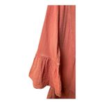 Faherty Dream Cotton Gauze Kasey Dress Organic Boho Beach Coral XXS Oversized Orange Photo 3