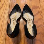 Sam Edelman Jaina d'Orsay Pumps Black Suede Size 8 Pointed Toe Photo 1