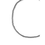 LAURA LOMBARDI Maremma Necklace in Silver Womens Beaded Ball Chain Photo 6