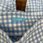 J. McLaughlin  Masie Shorts‎ 4  NWT $138 Catalina Stretch Pull On Gingham Blue Photo 3