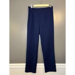 SheIn  Pant Suit Set Womens Medium Navy Blue Double Breasted Blazer Pants Stretch Photo 9