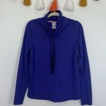 Victoria's Secret Victoria’s Secret VSX Sport Cowl Neck Purple Sweatshirt Size XS Photo 0