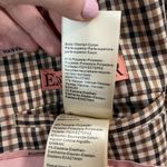 Scotch & Soda  Anthropologie Double-Breasted Brown Plaid Tailored Blazer‎ Large Photo 9