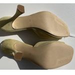 Guess  Yellow Padded Hambree 1191221 Square Toe Leather Heels Women’s Sz 6 Photo 14