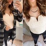 Anthropologie NWT DEFECTIVE  x Porridge Cream Lace Smocked Back Panel Tube Top XL Photo 1