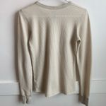 She Shreds Co Cream Long Sleeve Thermal Shirt Black Photo 1