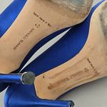 Manolo Blahnik Hangisi 105 crystal-embellished satin pumps Photo 6