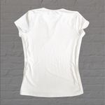Lucky in Love Core Double Front White Tennis Tee Size XS Photo 5