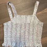 Japna  Women’s Multi Colored Polka Dot Ribbed Tank Top Size Medium NWT Photo 9