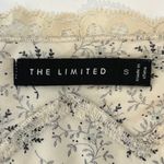 The Limited Vintage 2004 Y2K  100% Silk Floral Lace‎ Tank Cami Beige Size Small Photo 5