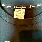 Champion Black Crewneck Sweatshirt Sz M Runs small Photo 2