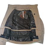 Poivre‎ Blanc Womens Stretch Ski Jacket Winter Coat Outdoor Dove Brown Med EUC Tan Photo 9