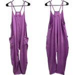 Free People Movement Hot Shot Onesie Deep Mulberry Purple Boho Granola Lounge Size XS Photo 1
