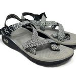 Chacos Chaco Z2 Classic White Black Strappy Sport Hiking Sandals Shoes Women’s Size 8 Photo 0