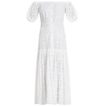 Veronica Beard NWT Cali White Eyelet Dress Photo 5