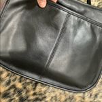 Giani Bernini SLIM LEATHER MESSENGER FLAP BAG Photo 5