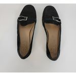 SOUL Naturalizer Lindsay Womens Shoes Size 9 Black Suede Leather Slip On Flats Photo 4