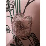 VTG‎ Women’s spring summer floral printed Sequins beautiful midi dress Pink M? Size M Photo 2