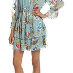 Alice + Olivia Waylon Floral Mini Dress Photo 0