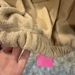 FP Beach Free People Beach Cozy Tan Button-Up Sweater XS Photo 7