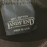 Lands End Women’s Black Sleeveless Muscle Tee Mock Neck Top Size XL Photo 1