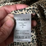 Zadig & Voltaire Russel Blouson Dress Leo Size Small Photo 8