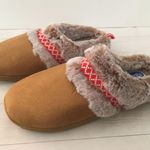 Plush Slippers, Size 11/12 Tan Photo 1