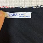 ZARA  Woman‎ Sleeveless Tweed Top Multicolor Square Neck Size S Photo 5