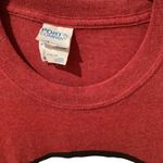 Port and Company Red 'Teacher of All Things' Short Sleeve Tee Size S Photo 2