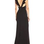 ABS Allen Schwartz NWT Black ABS cocktail Gown Photo 2