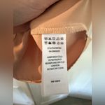 Nicole Miller New York Gold Champagne Satin Blouse Boxy Fit Size Medium Photo 5