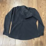 Athleta  Gray Black Spandex Full Zip Hooded Jacket Size XS Photo 4