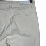 RE/DONE 90’s Originals High Waist Ankle Crop Jeans Vintage White Size 27 Photo 12